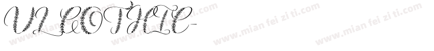 VL GOTHIC字体转换